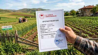 ÇKS Belgesi Nasıl Alınır? Tarımsal Desteklerden Yararlanma Şartı! Mazot, gübre ve hibe desteklerinin anahtarı olan ÇKS belgesi başvuruları