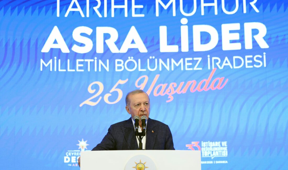 Sapanca'da düzenlenen AK Parti İstişare ve Değerlendirme Toplantısı kapanışında konuşan