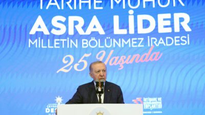 Sapanca'da düzenlenen AK Parti İstişare ve Değerlendirme Toplantısı kapanışında konuşan