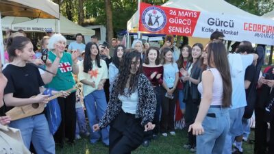 Sakarya’da bu yıl üçüncüsü düzenlenen Gürcü Şenliği, iki gün boyunca