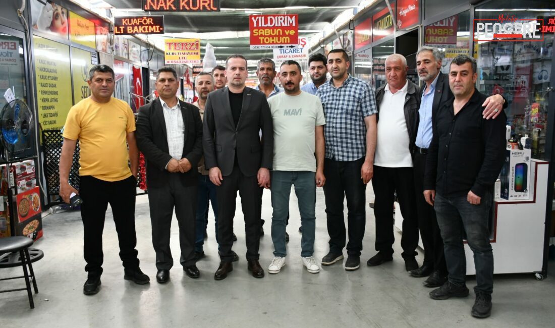 MAGİNDER Başkanı Salih Karademir, Ankara Çarşısı esnafını ziyaret ederek kira
