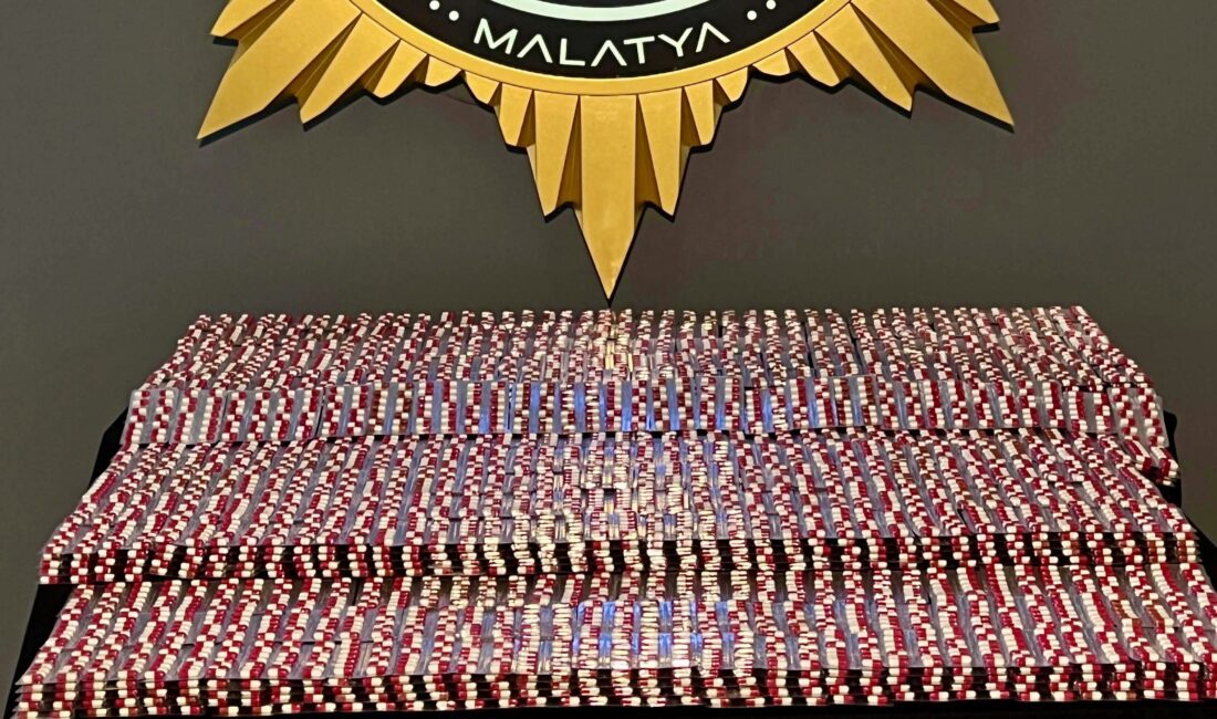 Malatya’da polis ekiplerinin düzenlediği operasyonda batı illerinden getirildiği belirlenen 28