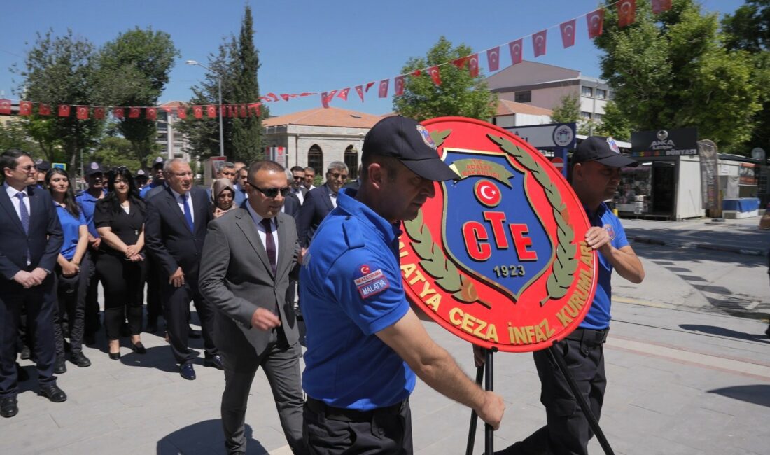 Malatya’da 6 Haziran Ceza İnfaz Personeli Günü dolayısıyla düzenlenen törende