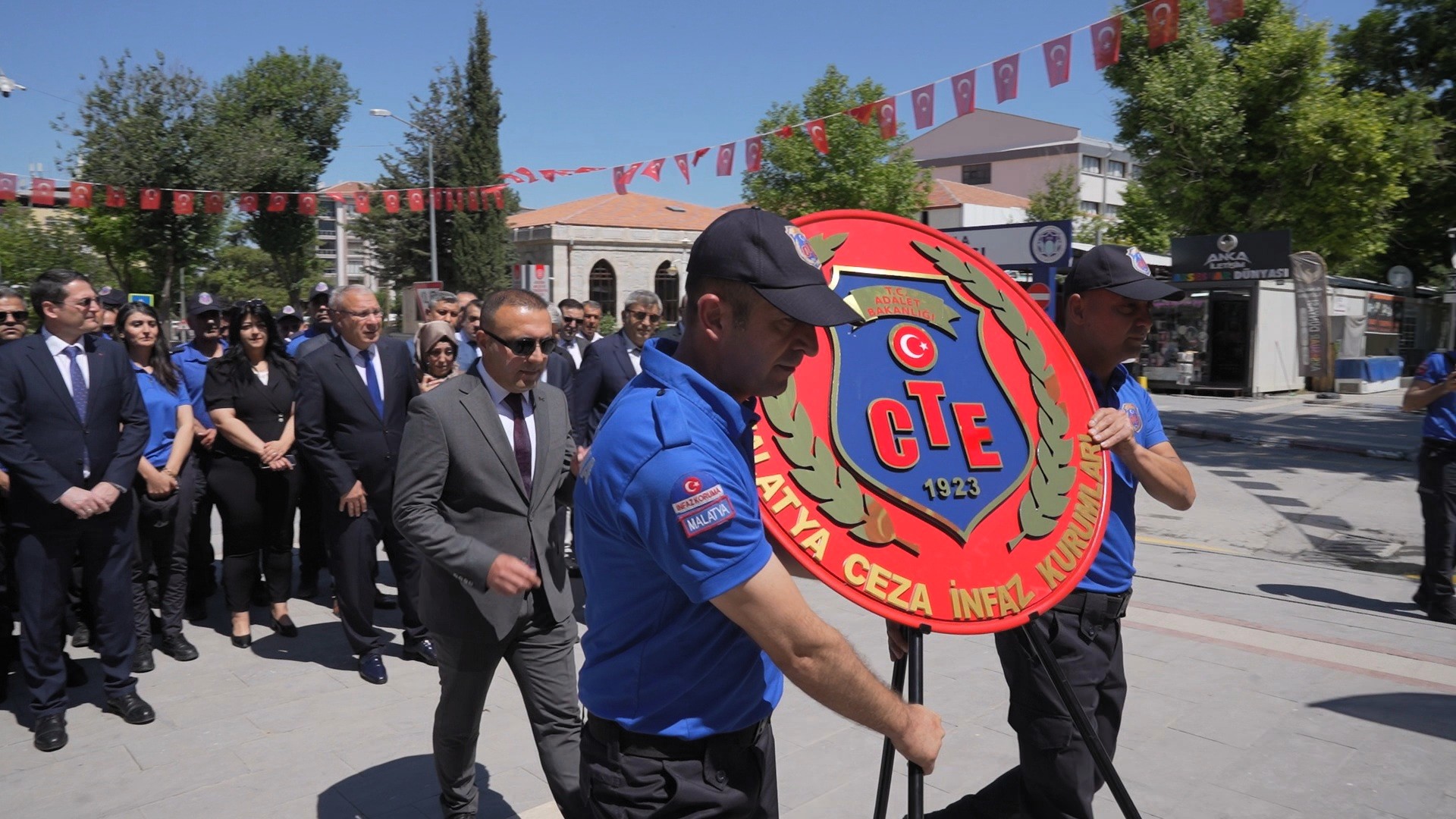 Malatya’da 6 Haziran Ceza İnfaz Personeli Günü dolayısıyla düzenlenen törende