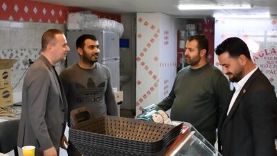 MAGİNDER Başkanı Salih Karademir, Eski Malatya’da esnaf ve vatandaşlarla bir