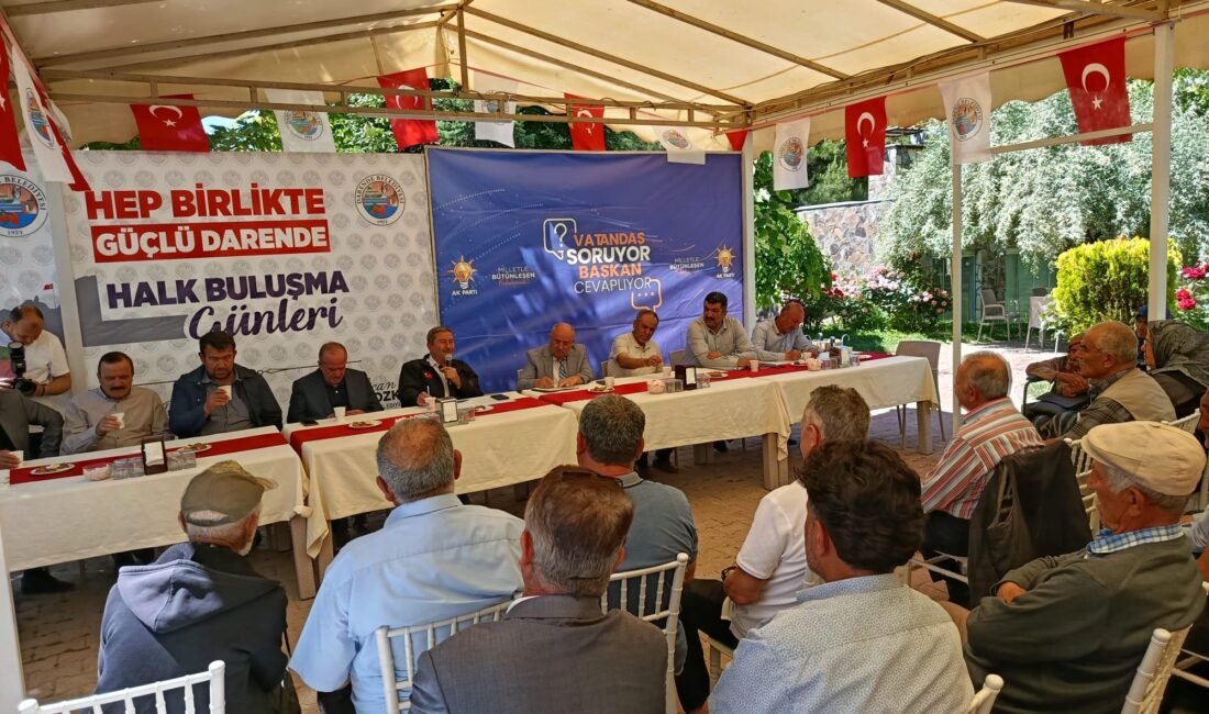 Darende’de Vatandaşlar Sorularını Yöneltti Darende Belediyesi tarafından ilk kez düzenlenen “Halk Soruyor, Başkan Konuşuyor”
