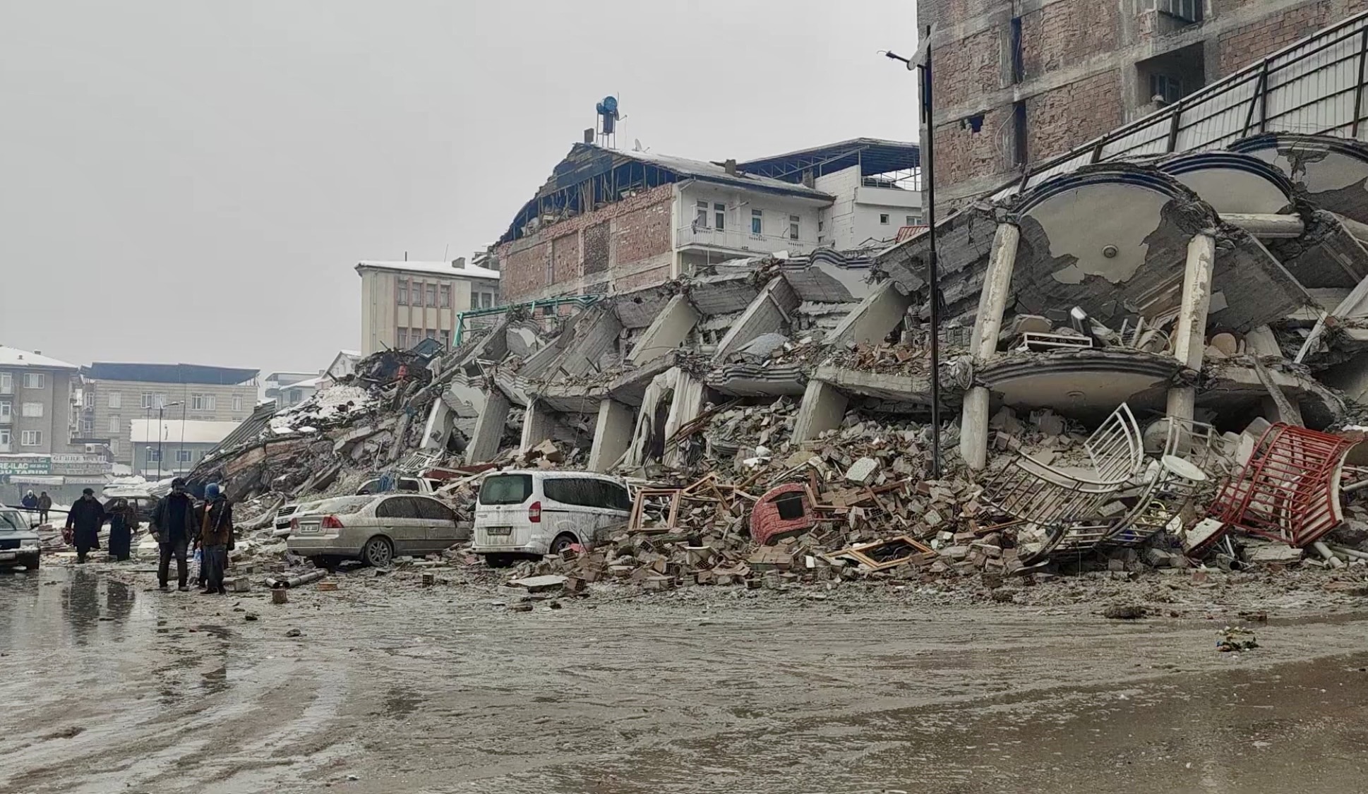 Malatya’da 6 Şubat depremlerinde yıkılan ve 19 kişinin yaşamını yitirdiği