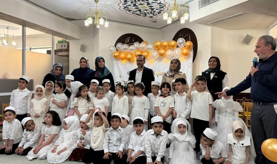 4-6 Yaş Kur’an Kursu Öğrencilerinden Yıl Sonu Programı Battalgazi İlçe Müftülüğüne bağlı Kernek Karagözlüler 4-6 Yaş Kur’an Kursu