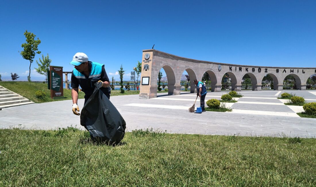 Battalgazi Belediyesi, yaz aylarında yoğun olarak kullanılan Kırkgöz Sahil Parkı’nda