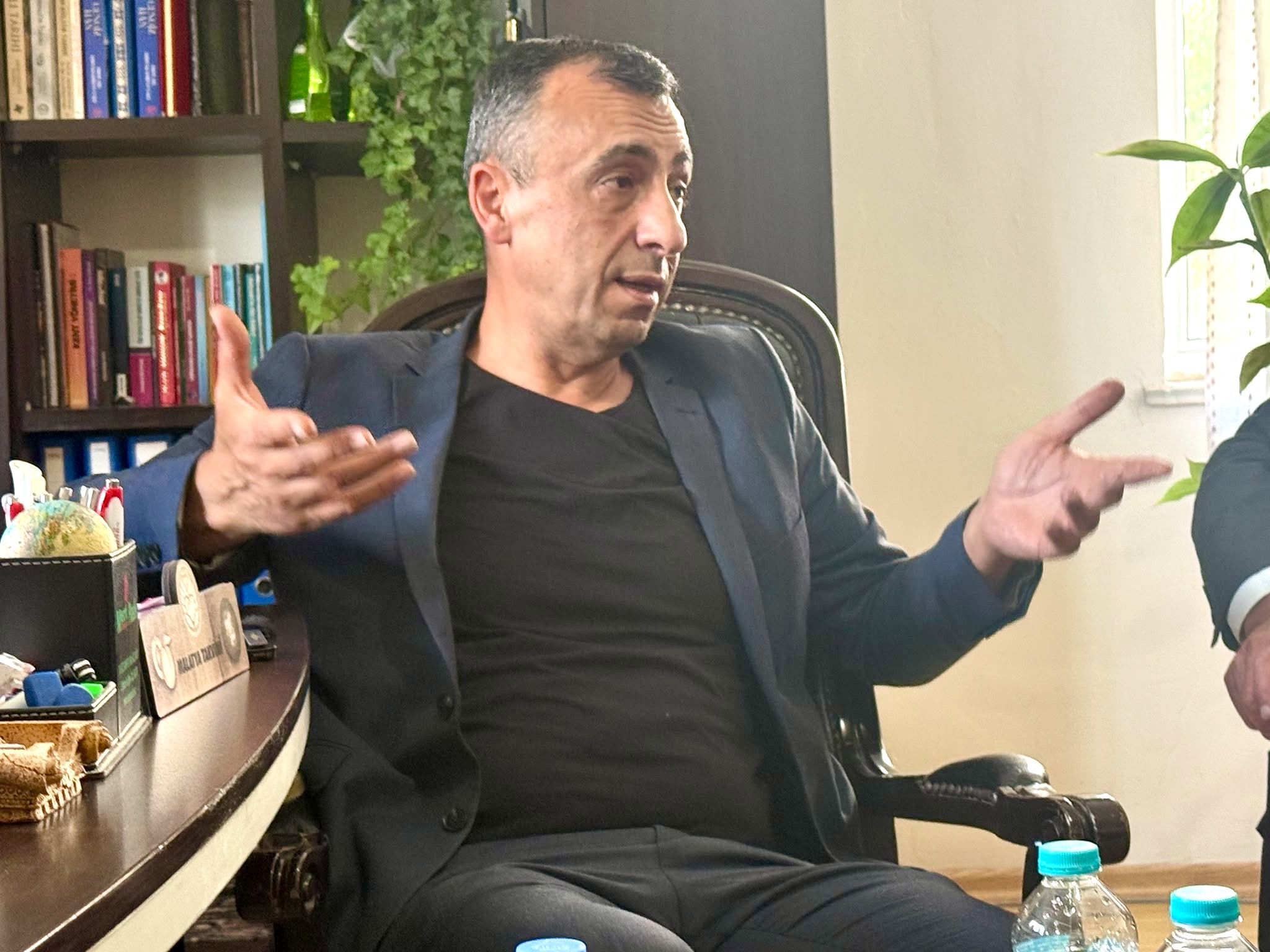 İYİ Parti Genel Başkanı Müsavat Dervişoğlu’nun danışmanı İbrahim Güzel, Darende’de