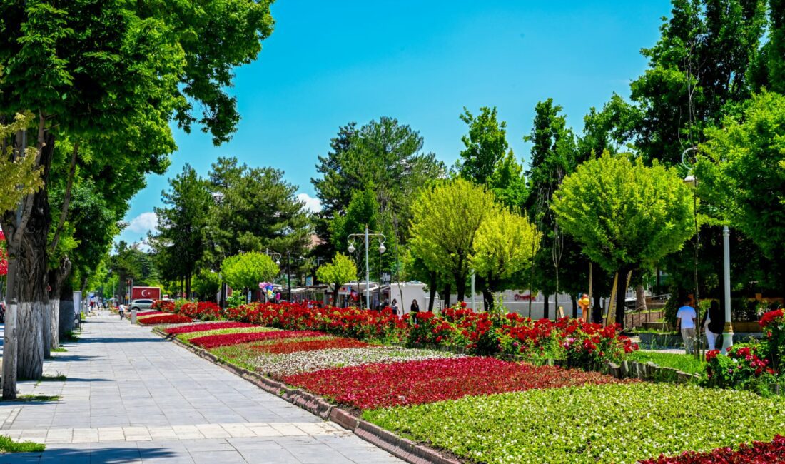 Büyükşehir’den Şehre Renk Katan Çalışma Malatya Büyükşehir Belediyesi, kent genelinde yürüttüğü peyzaj çalışmaları kapsamında parklar,