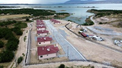 Malatya’nın Battalgazi ilçesi Kadıçayırı Mahallesi’nde deprem sonrası inşa edilen yeni