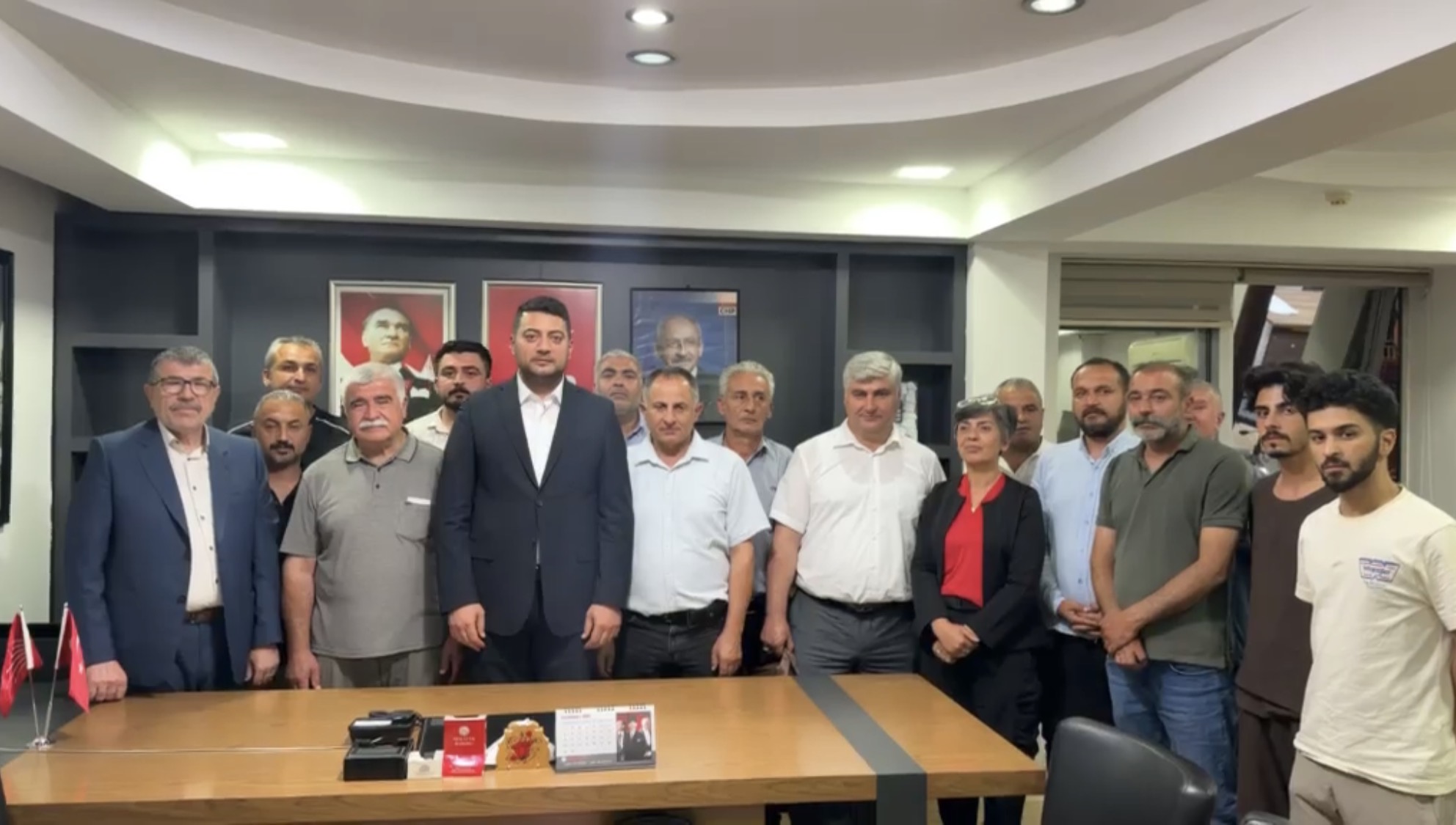 CHP Genel Merkezi tarafından Malatya İl Başkanlığı görevine atanan Hakan