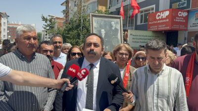 CHP Malatya İl Başkanlığı görevinden alınan Barış Yıldız ve beraberindeki