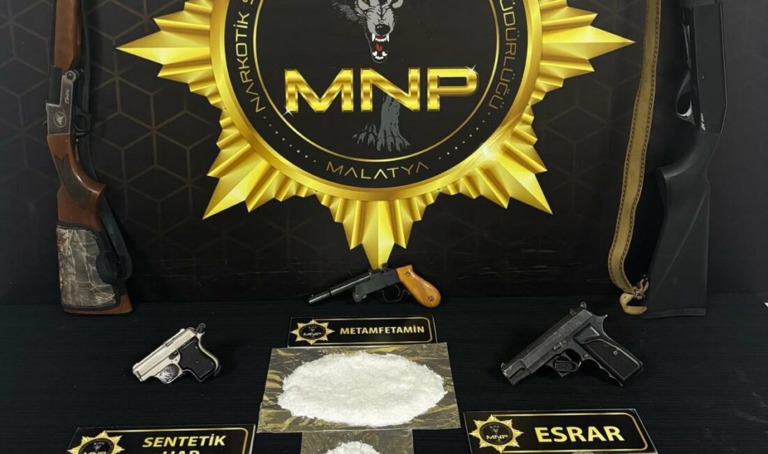 Malatya’da Zehir Tacirlerine ve Silah Kaçakçılarına Darbe! Malatya’da polis ekiplerinin son 3 gündür nefes kesen takibiyle yürütülen