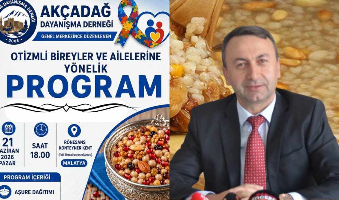 Akçadağ Dayanışma Derneği, otizmli bireyler ve ailelerine yönelik özel bir