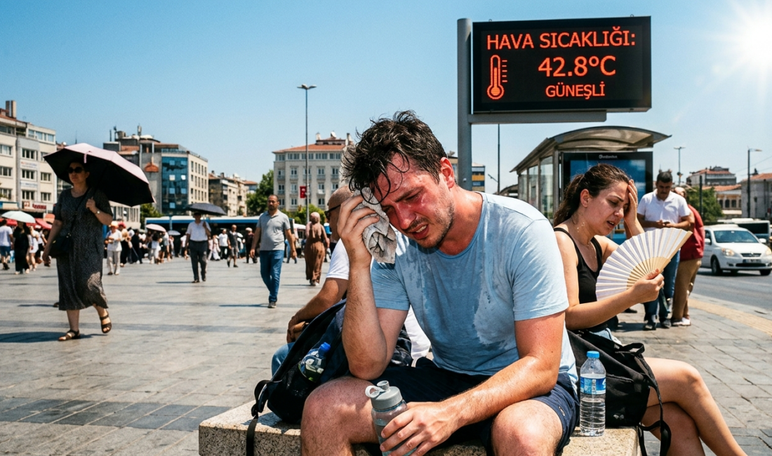 Avrupa’yı etkisi altına alan aşırı sıcak hava dalgası Türkiye’nin batısına