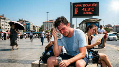 Avrupa’yı etkisi altına alan aşırı sıcak hava dalgası Türkiye’nin batısına