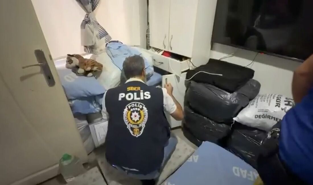 Malatya'da siber polisin düzenlediği eş zamanlı operasyonda 20 şüpheli gözaltına