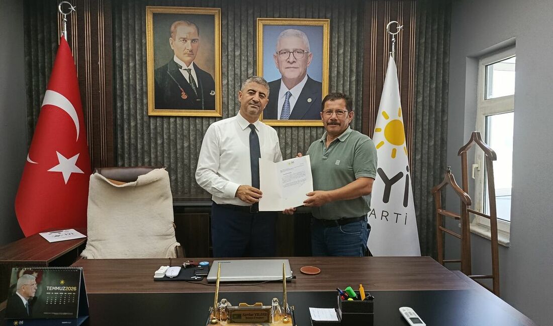 İYİ Parti Genel Merkezinin kararıyla Darende İlçe Başkanlığı görevine yeniden