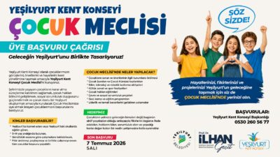 Yeşilyurt Kent Konseyi, çocukların yerel yönetim süreçlerine aktif katılımını sağlamak