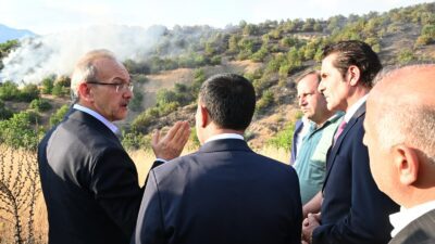 Malatya'nın Pütürge ilçesi Örmeli Mahallesi'nde dün gece kontrol altına alınan