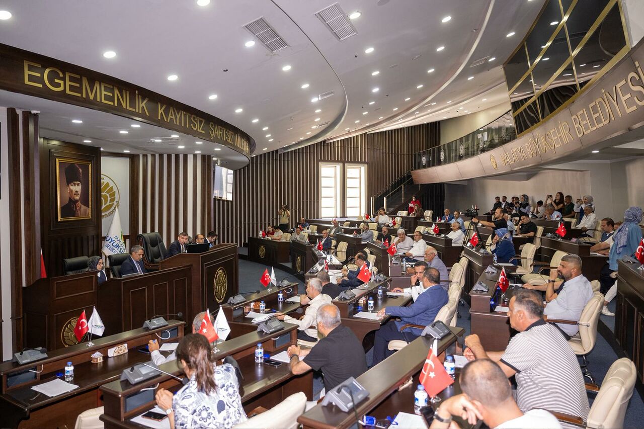 Malatya Büyükşehir Belediye Meclisi, Temmuz ayı olağan toplantısının I. birleşimini
