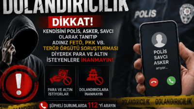 Son günlerde milyonlarca vatandaşın cep telefonuna gönderilen "Kendisini polis, asker,