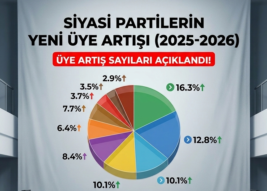 Yargıtay Cumhuriyet Başsavcılığı, siyasi partilerin Temmuz 2025-Temmuz 2026 dönemine ait