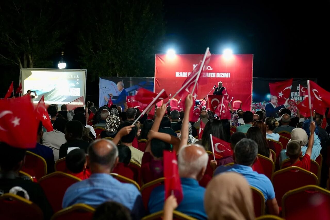 Malatya'nın Darende ilçesinde 15 Temmuz Demokrasi ve Millî Birlik Günü'nün