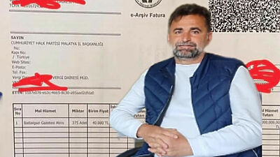 CHP Malatya İl Başkanı Hakan Satılmış’ın "18 milyonluk fatura bulduk"