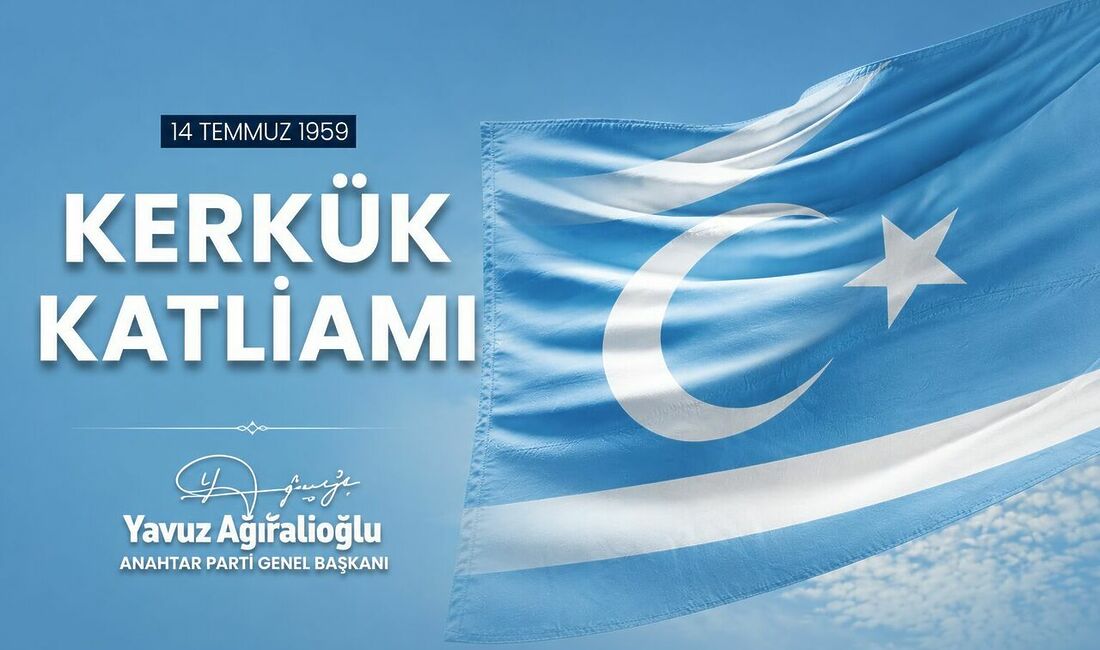 14 Temmuz 1959 Kerkük Katliamı’nın 67. yılında şehitler anıldı 14 Temmuz 1959'da Irak'ın Kerkük kentinde Türkmenlere yönelik yaşanan katliamın