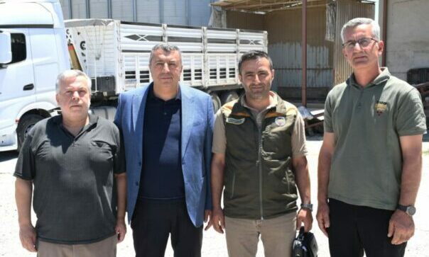 TMO Malatya alım noktalarını ziyaret eden Ramazan Özcan, hububat alımlarında