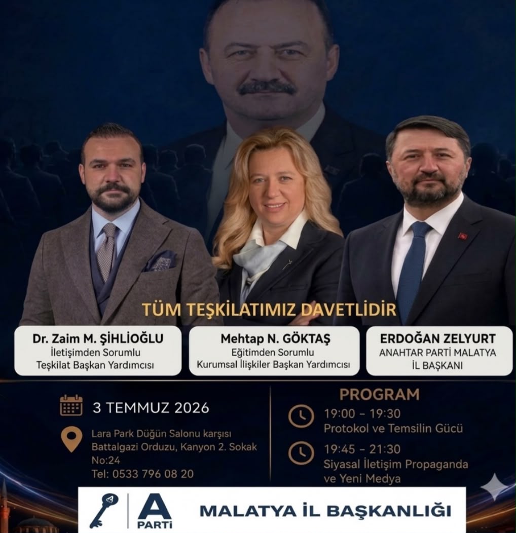 Anahtar Parti Malatya İl Başkanı Erdoğan Zelyurt, Yargıtay Cumhuriyet Başsavcılığı