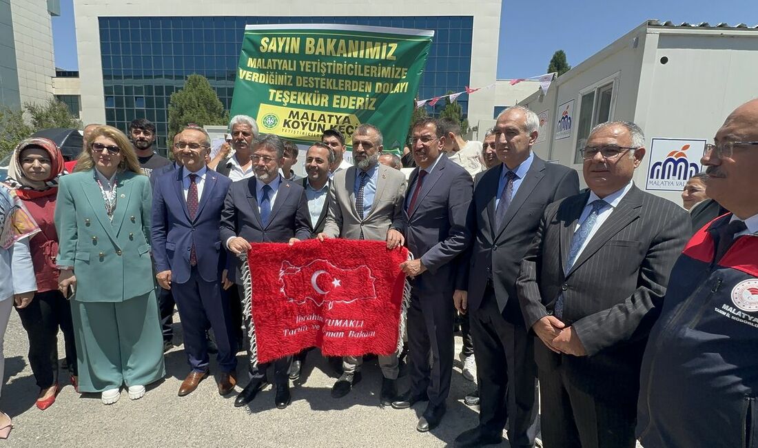 Tarım ve Orman Bakanı İbrahim Yumaklı'nın Malatya ziyareti kapsamında, Malatya