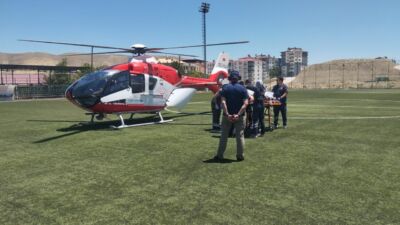 Malatya'nın Darende ilçesinde meydana gelen iş kazasında parmağı kopan 28