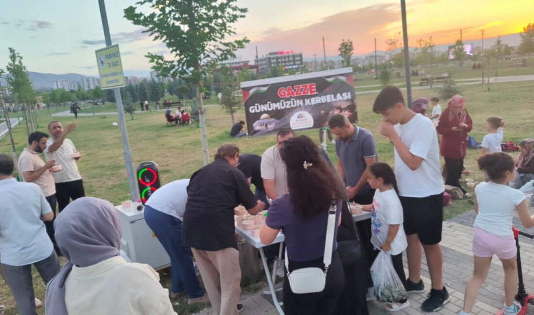 Malatya'da Kudüs Kardeşlik Platformu, Muharrem ayı dolayısıyla düzenlediği etkinlik kapsamında