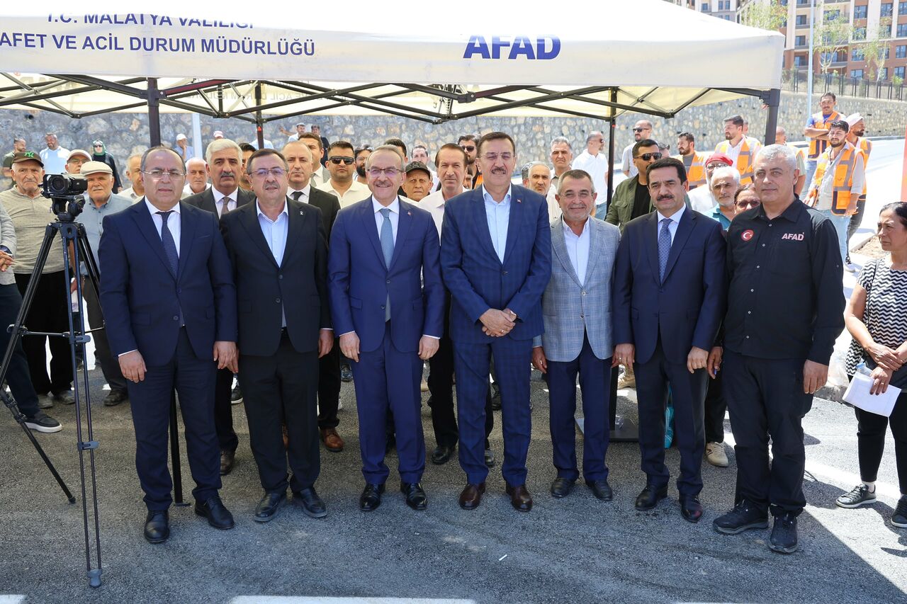 Malatya'da 6 Şubat depremlerinin ardından TOKİ tarafından tamamlanan 4 bin
