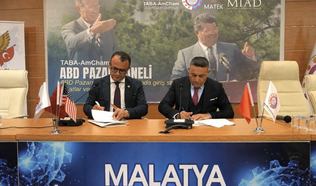 Malatya Ticaret ve Sanayi Odası Başkanı Oğuzhan Ata Sadıkoğlu, ABD