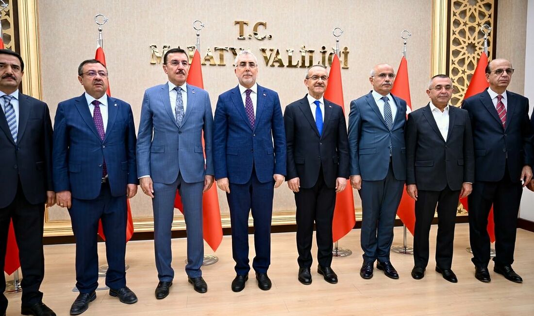 Çalışma ve Sosyal Güvenlik Bakanı Prof. Dr. Vedat Işıkhan, Malatya