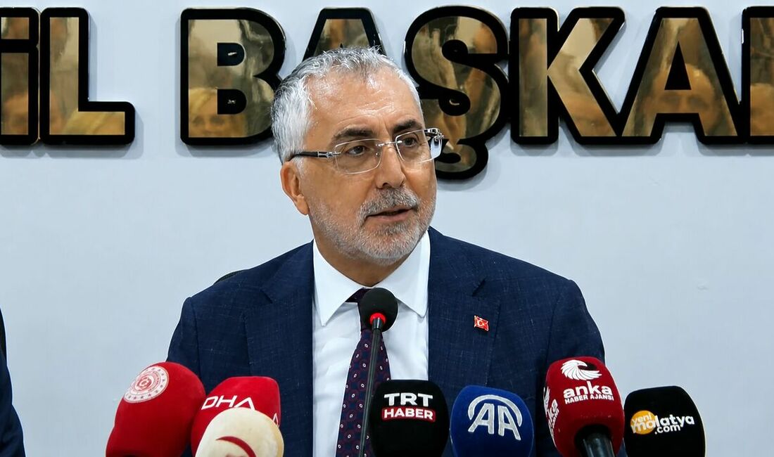 Çalışma ve Sosyal Güvenlik Bakanı Prof. Dr. Vedat Işıkhan, Malatya'da