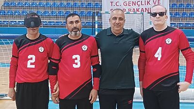 Kocaeli’nde düzenlenen Görme Engelliler Spor Federasyonu organizasyonunda Malatya’yı temsil eden