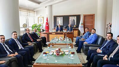 Çalışma ve Sosyal Güvenlik Bakanı Prof. Dr. Vedat Işıkhan, Malatya