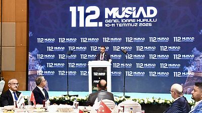 Çalışma ve Sosyal Güvenlik Bakanı Prof. Dr. Vedat Işıkhan, MÜSİAD'ın