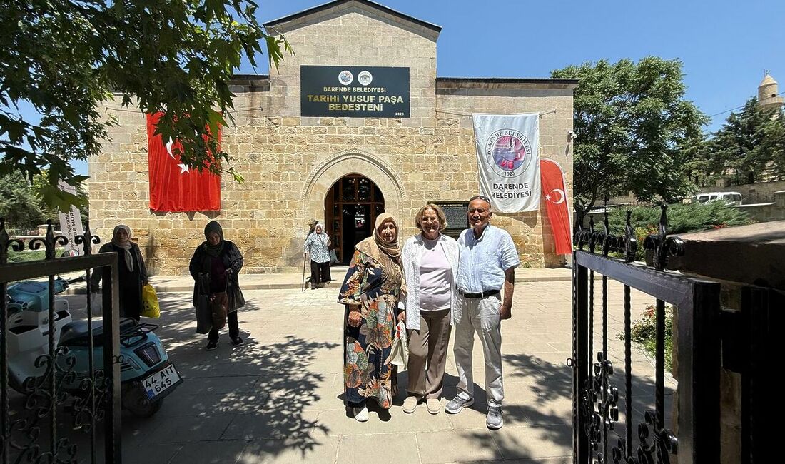 Vakıflar eski Genel Müdürü Mehmet Gültekin, Darende'deki Tarihi Yusuf Paşa
