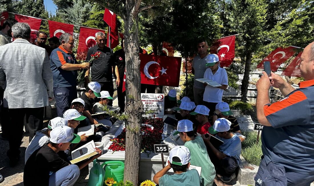 15 Temmuz Şehitleri Malatya’da Dualarla Anıldı 15 Temmuz hain darbe girişiminin 10. yıl dönümünde Malatya'nın demokrasi