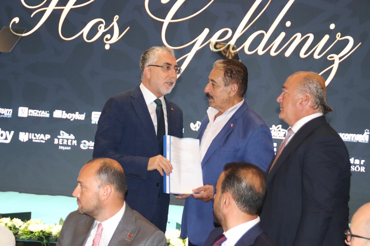MESOB Başkanı ve TESK Yönetim Kurulu Üyesi Şevket Keskin, Çalışma