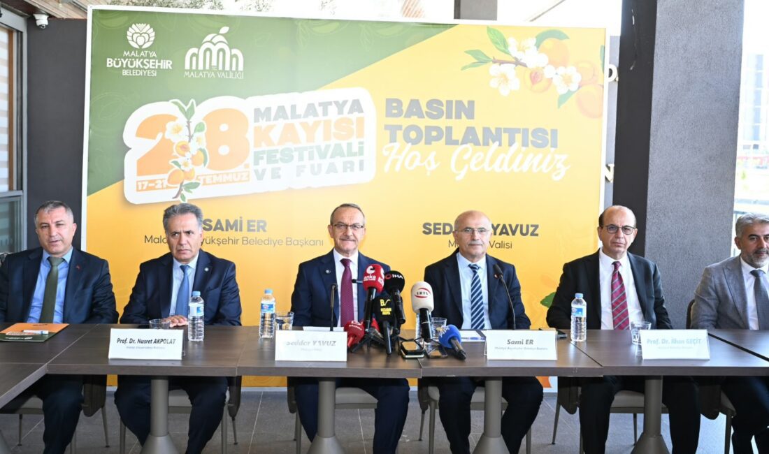 Malatya Kayısı Festivali ve Fuarı İçin Geri Sayım Başladı! Malatya'da 17-21 Temmuz 2026 tarihleri arasında düzenlenecek Kayısı Festivali ve