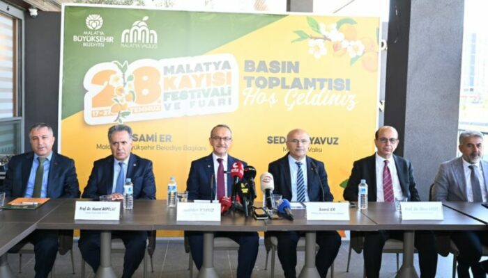 Malatya'da 17-21 Temmuz 2026 tarihleri arasında düzenlenecek Kayısı Festivali ve