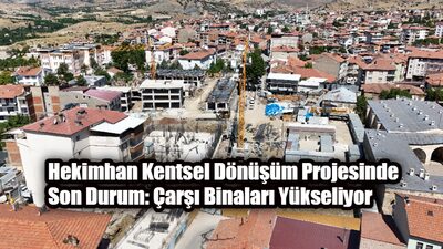 Malatya’nın Hekimhan ilçesinde yaklaşık 60 yıldır ilçe merkezine hizmet veren